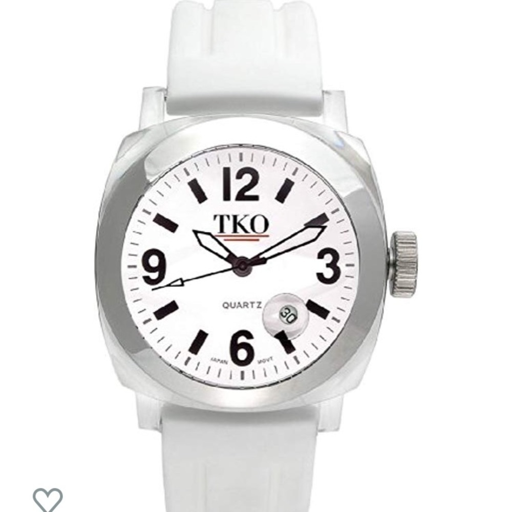 ORLOGI TKO Unisex "Milano" Watch White Rubber Band